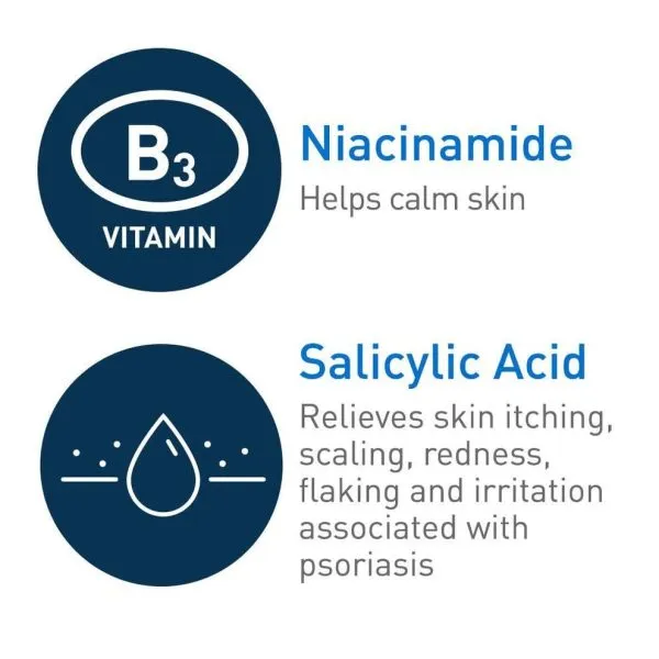 Cerave Psoriasis Cleanser 237 Ml | With Salicylic Acid For Dry Skin