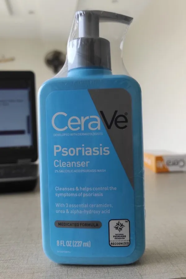 Cerave Psoriasis Cleanser 237 Ml | With Salicylic Acid For Dry Skin