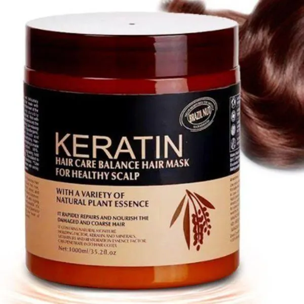 Keratin Hair Mask | Hair Straightener