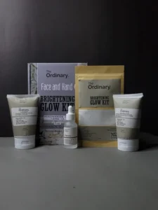 the ordinary face hand brightening glow kit 4