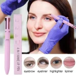 4 In 1 Waterproof Makeup Pen Eyebrow Pencil