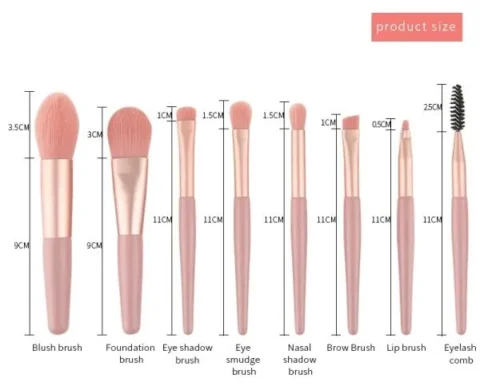 8pcs-portable-travel-soft-makeup-brush-set-random-colors – 7