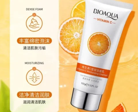 bioaqua-vitamin-c-moisturizing-deep-cleansing-cleanser-100g – 1
