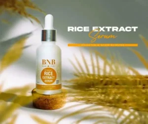 bnb rice organic extract brighten glow serum 1
