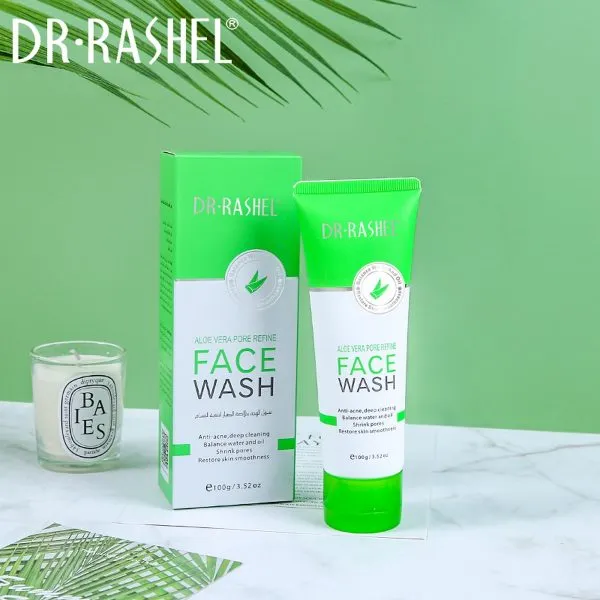 Dr Rashel Aloe Vera Anti Acne Deep Cleaning Pore Refine Face Wash (100 g)