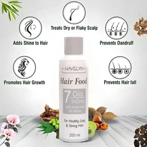 Havelyn Hair Food Oil For Hair Nourishing Moisture 200 Ml