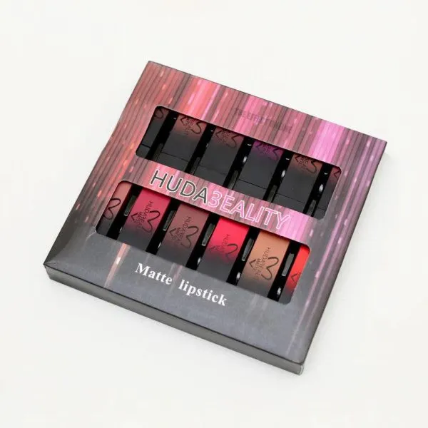 Huda Bullet Matte Lipstick Pack Off 12