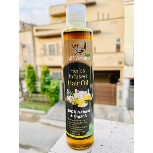 Alif Ahlam Herbs Infused Hair Oil – 200ml