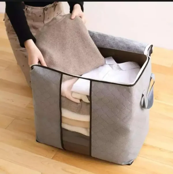 Home Storage Bag Organizer (Pack of 3 Bags)