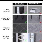 Home Storage Bag Organizer (Pack of 3 Bags)