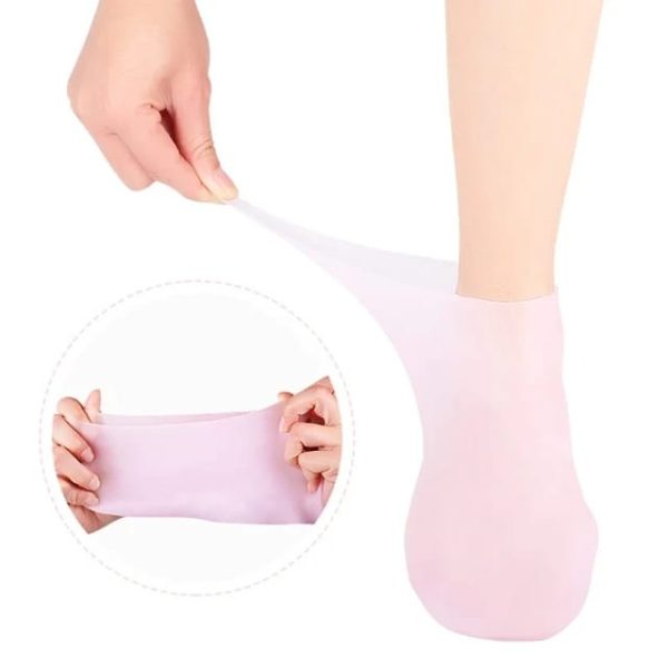 1 Pair Silicone Moisturizing Socks