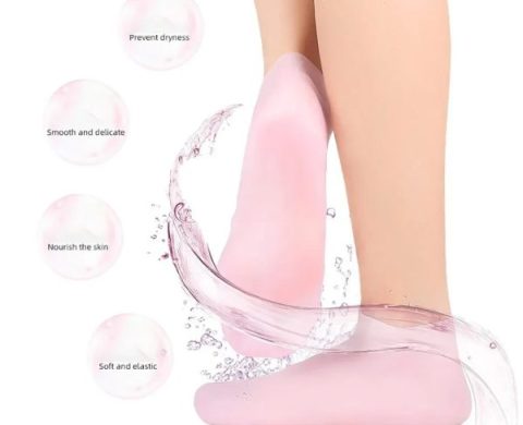 1 Pair Silicone Moisturizing Socks